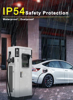 60KW 5m Cable Aluminum Alloy DC EV Charger For Fast Charging
