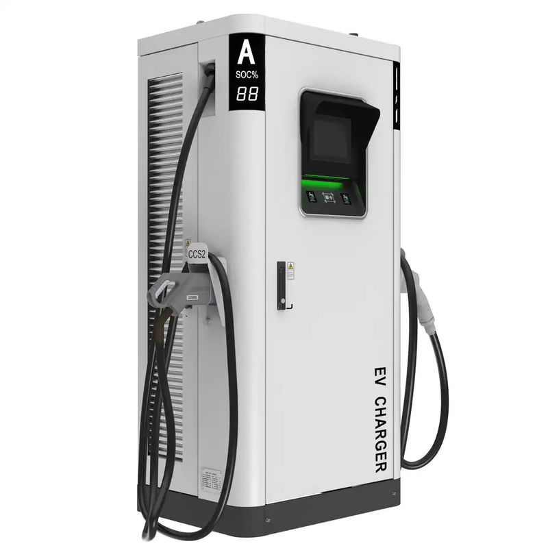 100A Fast Charging Station With 5m Charging Cable CCS / CHAdeMO Connector